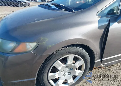 2010 Honda Civic Lx from USA, damaged, VIN 2HGFA1F50AH585192